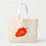 Fresa del arte pop bolsas