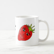 Fresa del jerez taza de café