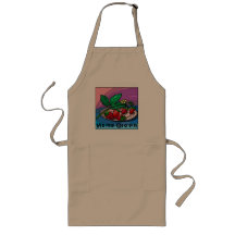 Fresas de cosecha propia delantal