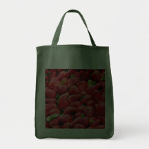 Fresas enteras deliciosas bolsas