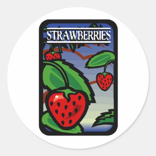 Fresas Etiquetas