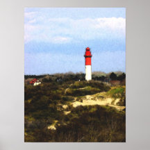 Fresco del faro posters