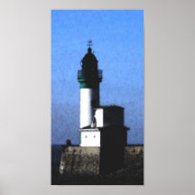 Fresco del faro posters