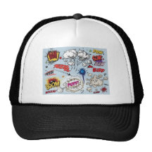 Fresco, enrrollado, de moda, retro, fresco gorras