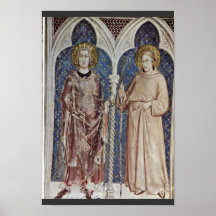 Frescos con escenas a partir de la vida de San Mar Impresiones