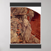 Frescos del viejo testamento en génesis en el clau posters