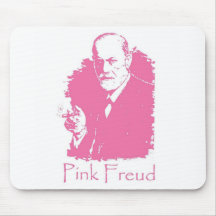 Freud rosado Mousepad Alfombrillas De Ratones