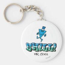 ¡Frialdad! Pintada Llavero Personalizado