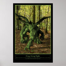 Fricción a lo largo de la derecha posters