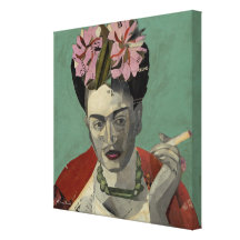 Frida Kahlo de García Villegas Impresiones En Lona