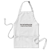 Friki antisocial de Techie Delantal