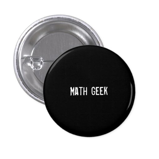 Friki de la matemáticas pin