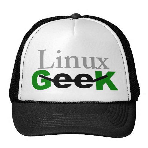 Friki de Linux Gorros Bordados