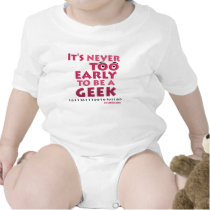 Friki del bebé camisetas