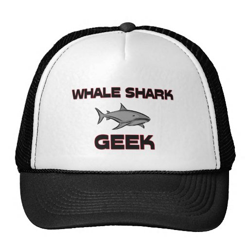Friki del tiburón de ballena gorras de camionero
