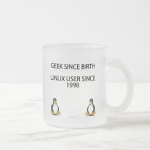 Friki desde nacimiento. Usuario de Linux desde 199 Taza De Café