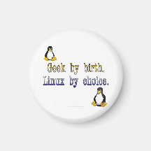 Friki por nacimiento. Linux por la opción Imán De Frigorifico