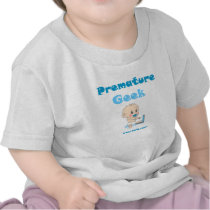 Friki prematuro camisetas