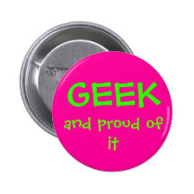Friki y orgulloso de él pins