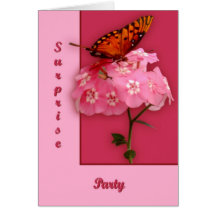 Fritillary del golfo felicitaciones