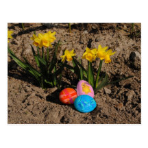 Frohe Ostern Postkarte