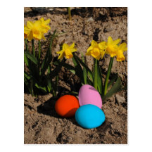 Frohe Ostern Postkarte