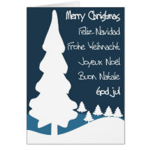 Frohe Weihnacht... / Merry Christmas Karten