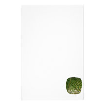 Frondas de la palma con el texto blanco de la palm papeleria