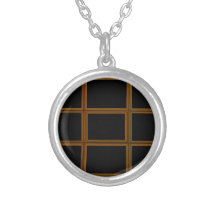 Frontera de oro en base negra elegante joyeria