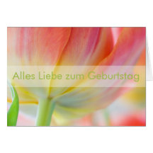 Fruehling • Geburtstagskarte Tarjeton