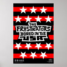 Frustrators agujereó el poster de la bandera