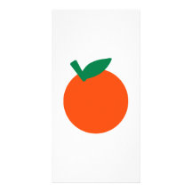 Fruta anaranjada tarjetas fotográficas 