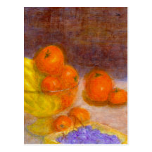 Fruta mezclada, postal