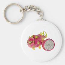 Fruta tropical - Dragonfruit Llaveros Personalizados
