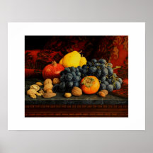 Frutas y nueces impresiones