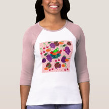 frutas y verduras camiseta