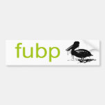 FUBP PEGATINA DE PARACHOQUE