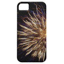 fuego artificial iPhone 5 cárcasa
