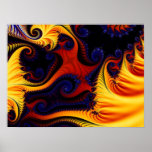 Fuego azul 1 poster