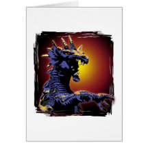 Fuego del dragón felicitacion 
