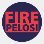 Fuego Pelosi Pegatina