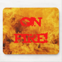 fuego tapete de raton