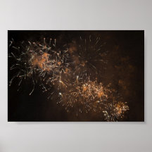 Fuegos artificiales del festival de Thames, Londre Poster