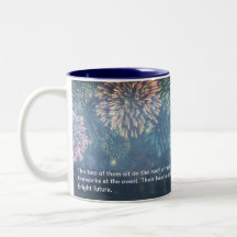 Fuegos artificiales en la taza del cielo