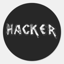 Fuente áspera del pirata informático de lujo etiqueta