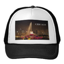 Fuente de CHICAGO Buckingham (St.K) Gorros Bordados