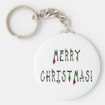 Fuente de la decoración de las Felices Navidad Llaveros Personalizados