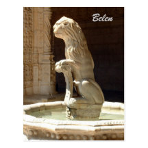 Fuente del león tarjetas postales