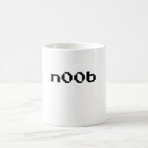 fuente del videojuego de la matanza de n00b tazas de café