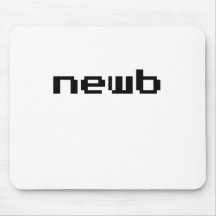 Fuente del videojuego de Newb Tapetes De Ratón